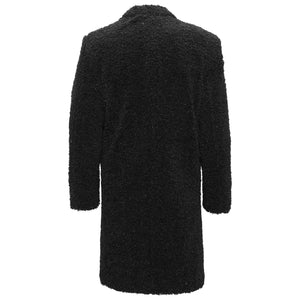 Teddy Comfort Long Coat BLACK - Dudes Boutique