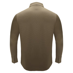 Zenith Zip Shirt KHAKI - Dudes Boutique