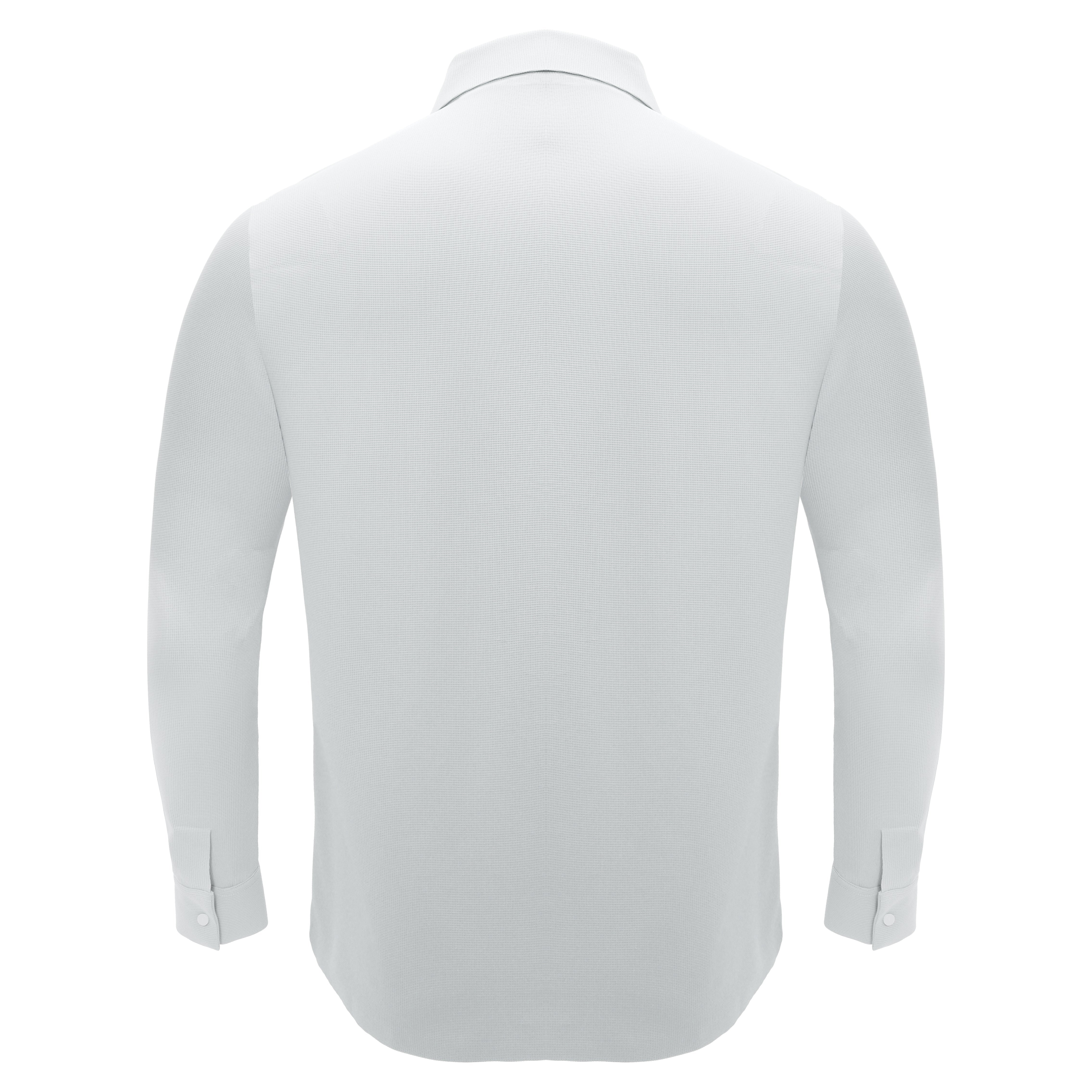 Zenith Zip Shirt WHITE - Dudes Boutique