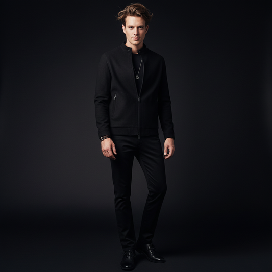 Helix Dual-Zip Performance Jacket BLACK