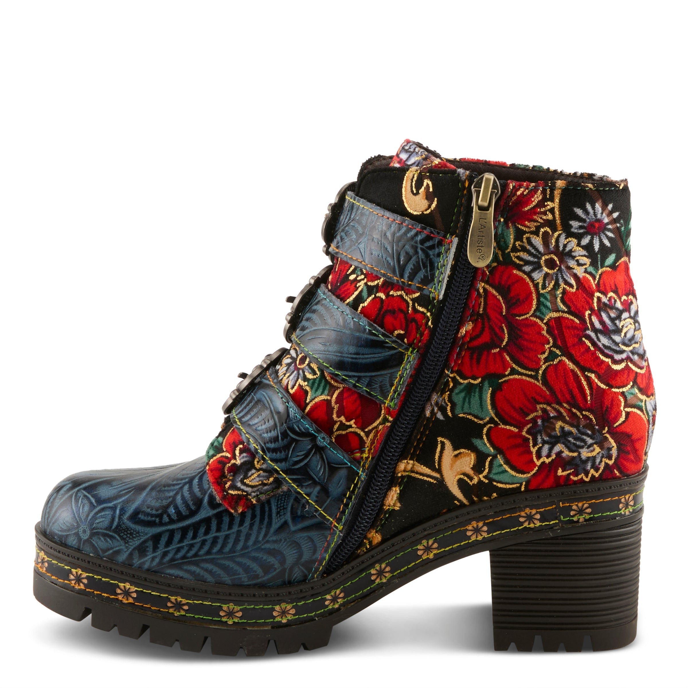 L'Artiste Navy Brazza Boots