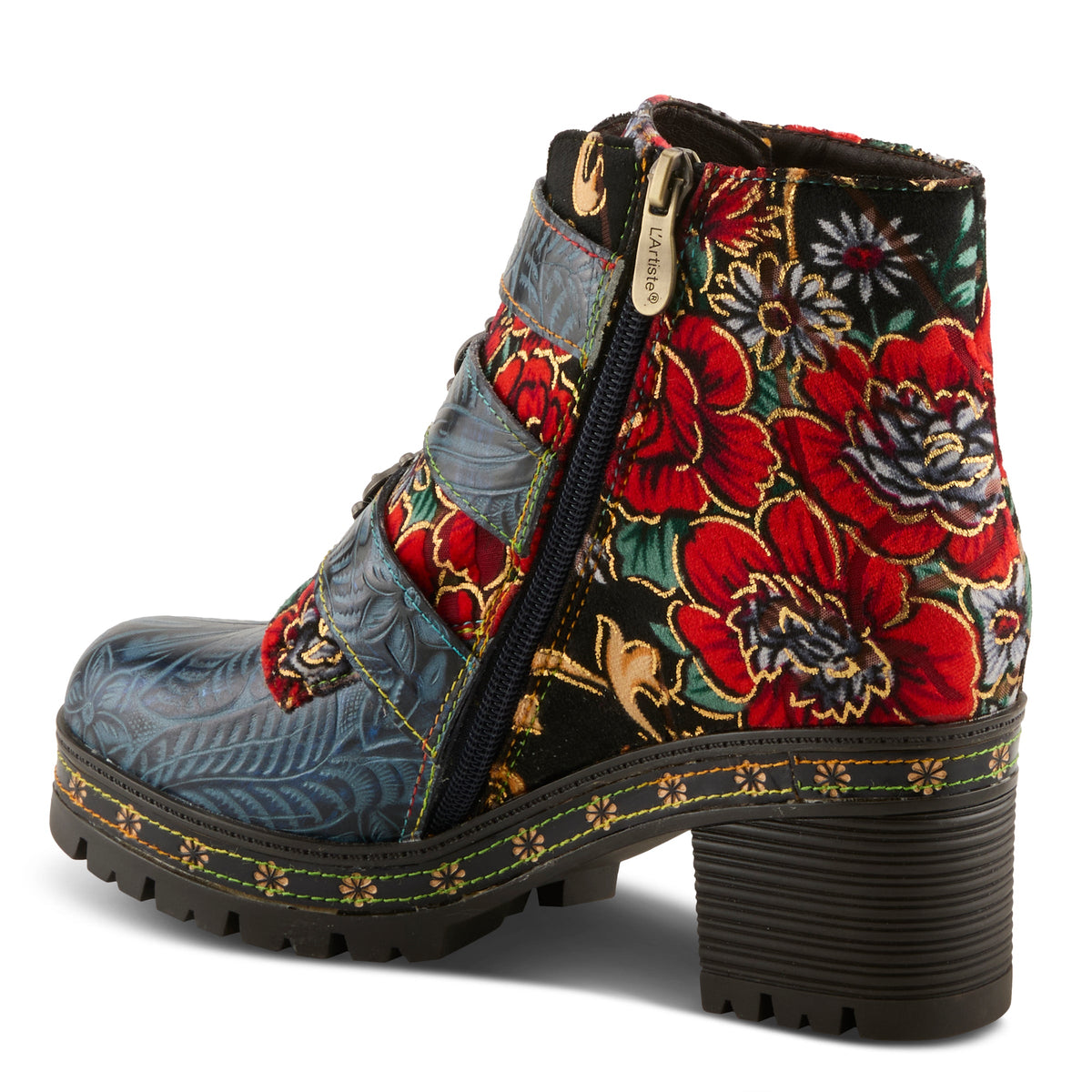 L'Artiste Navy Brazza Boots