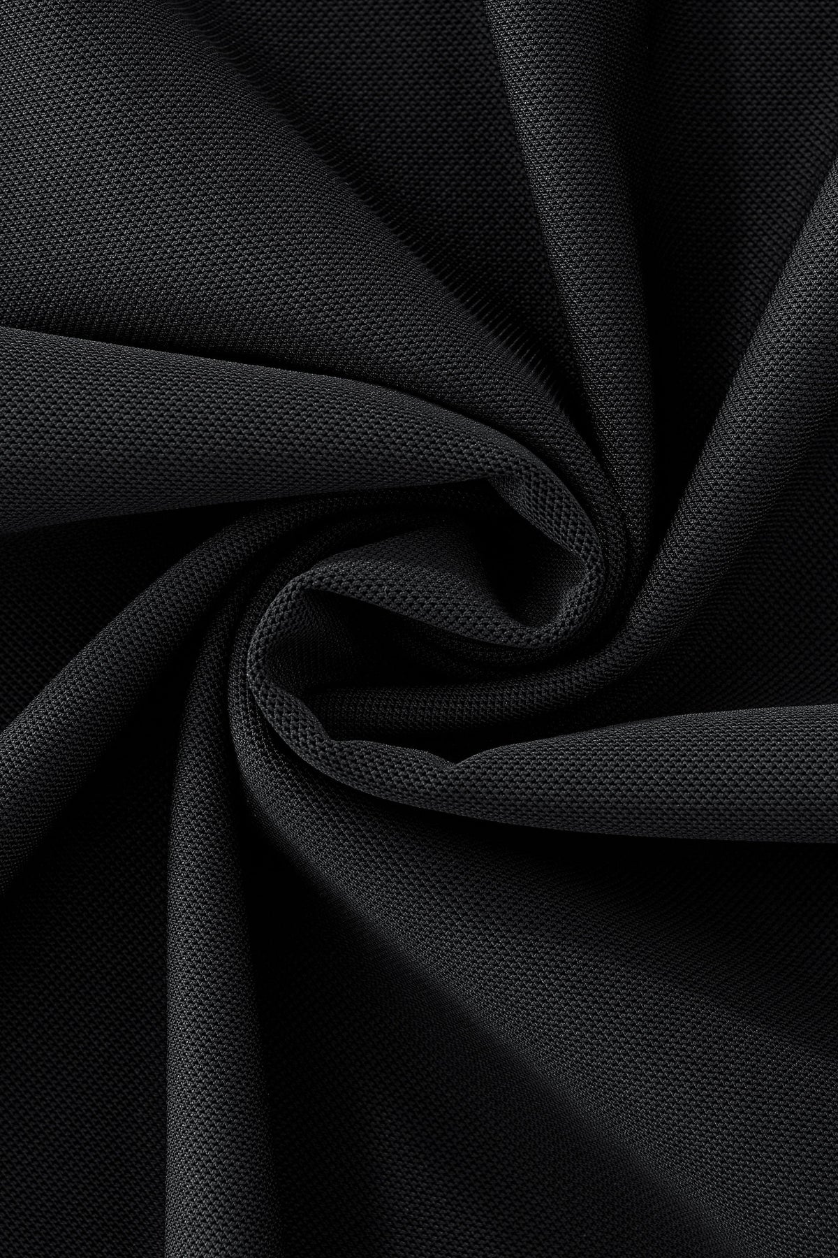 Signature Trim Performance Polo – El Baron BLACK
