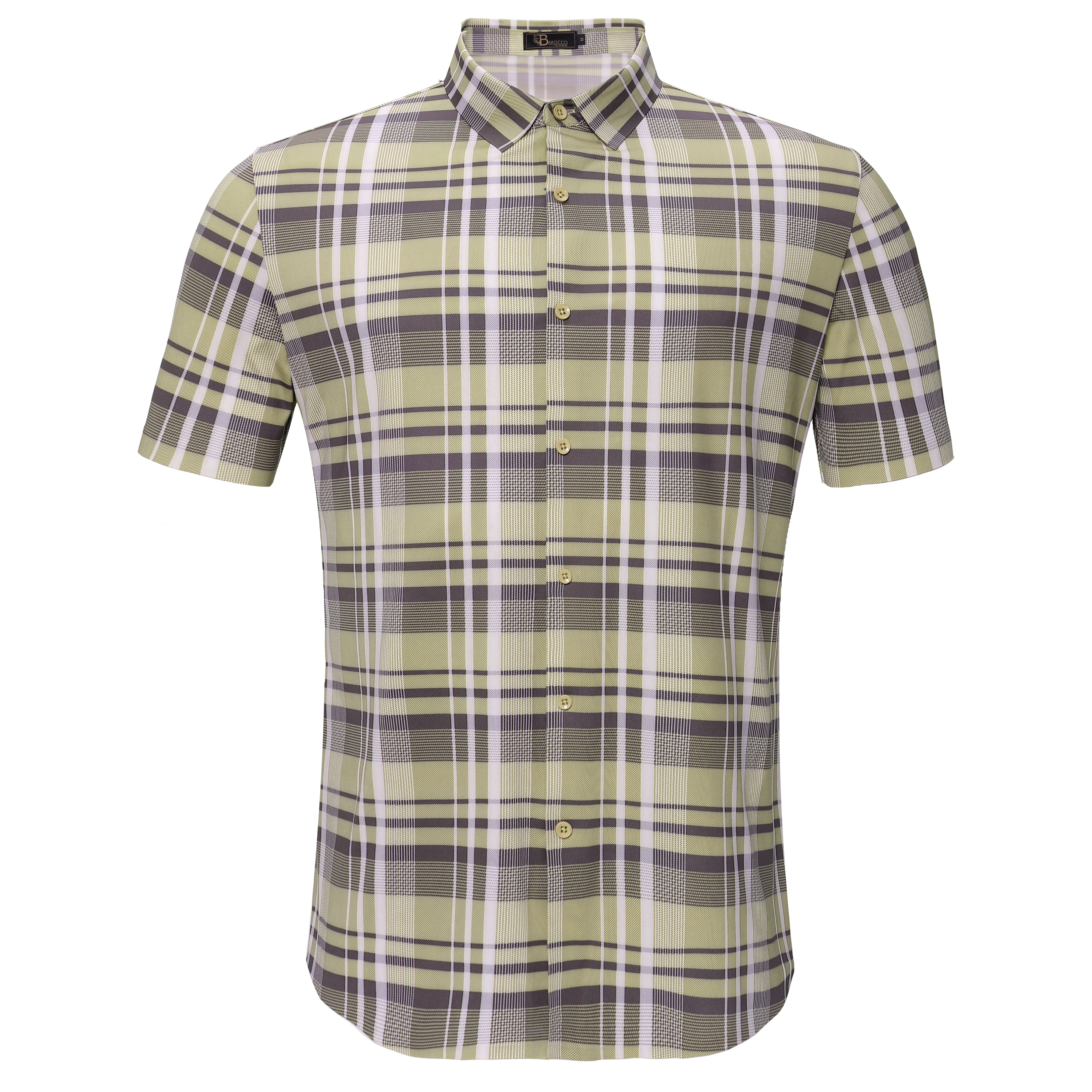 Square Up Short-Sleeve Shirt KHAKI