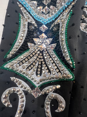 Kashani Blue Pharaoh Hyper Crystal Jacket - Dudes Boutique