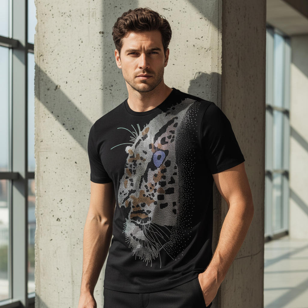FIERCE FASHION SHIRT - Century Penthouse BLACK