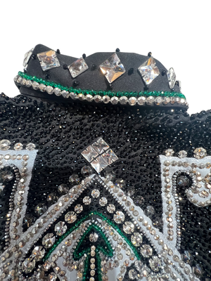 Kashani Blue Pharaoh Hyper Crystal Jacket - Dudes Boutique