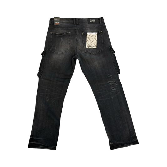 CopperRivet Rip & Repair Cargo Jeans