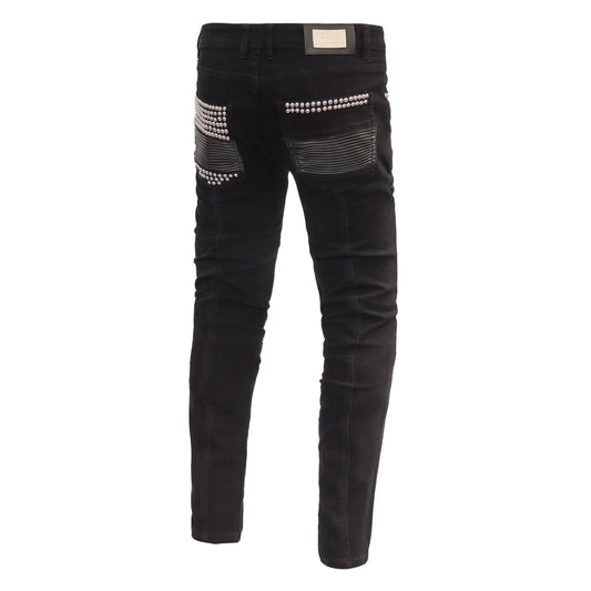 Street Savvy Denim Pants BLACK