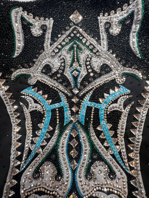 Kashani Blue Pharaoh Hyper Crystal Jacket - Dudes Boutique