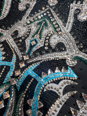 Kashani Blue Pharaoh Hyper Crystal Jacket - Dudes Boutique