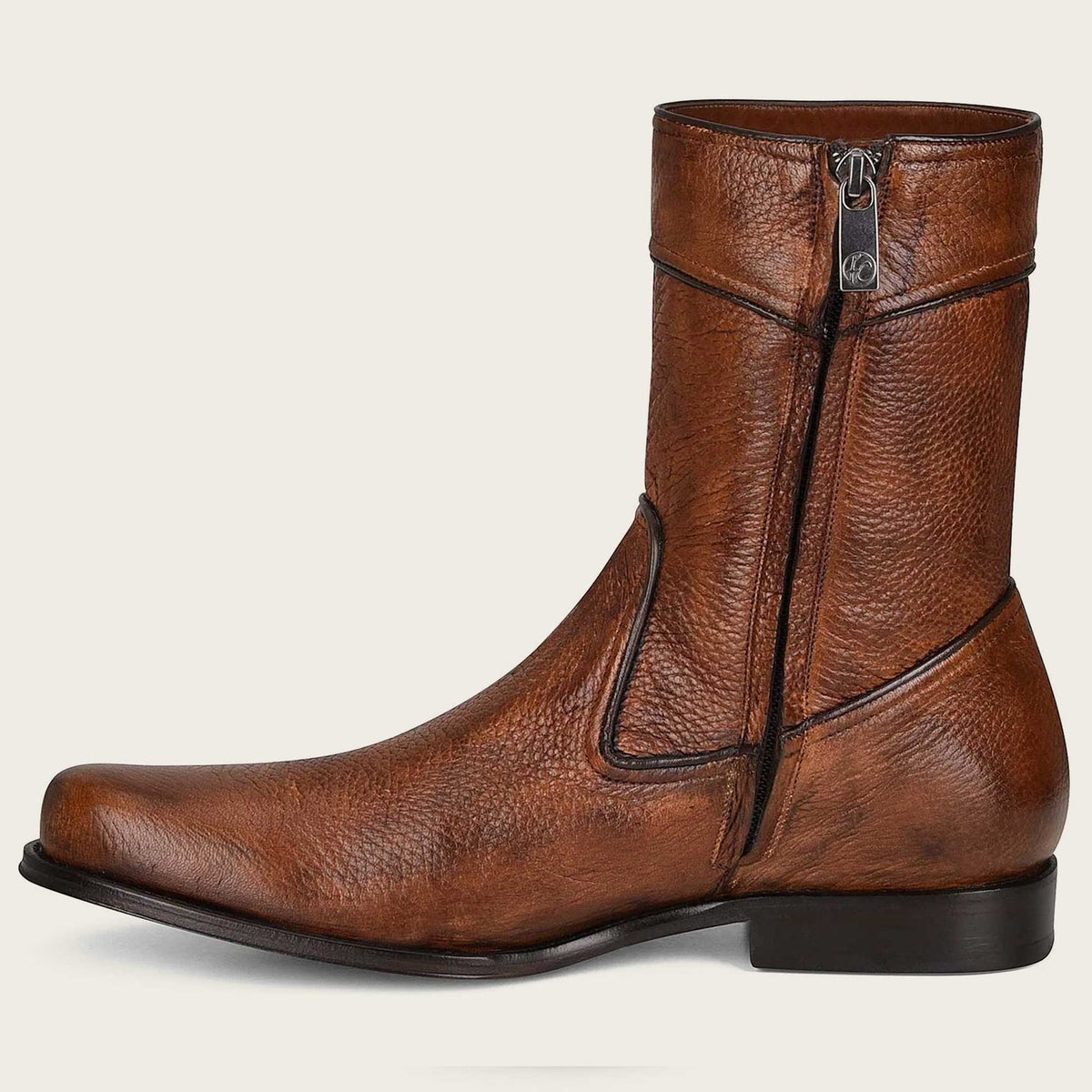Cuadra Men's Honey Deer Leather Boots - Dudes Boutique