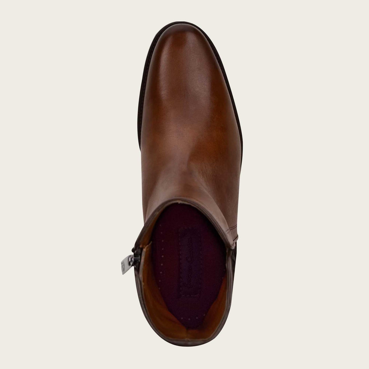 Cuadra Men's Honey Handwoven Leather Ankle Boots - Dudes Boutique