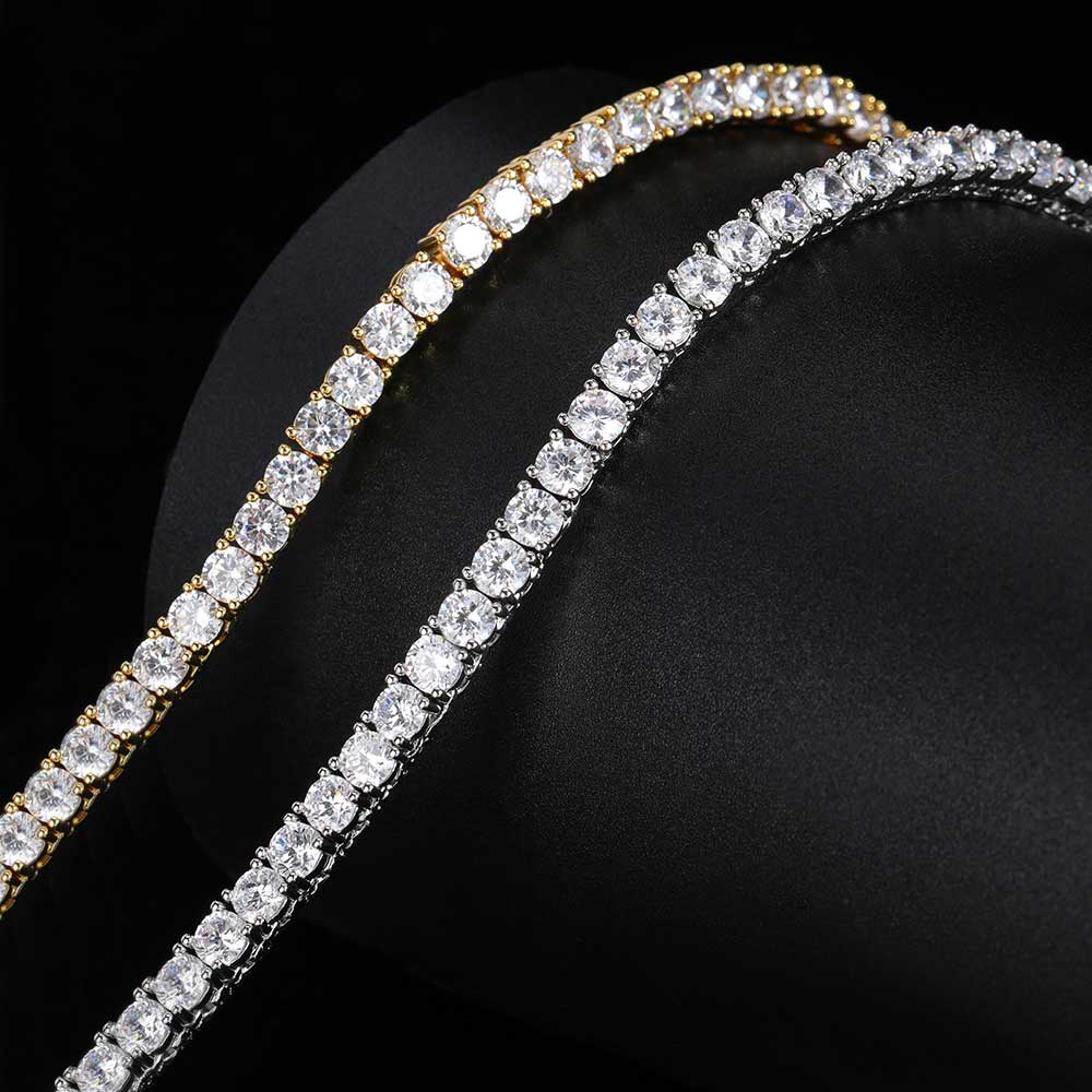 Diamond Iced Out Tennis Chain