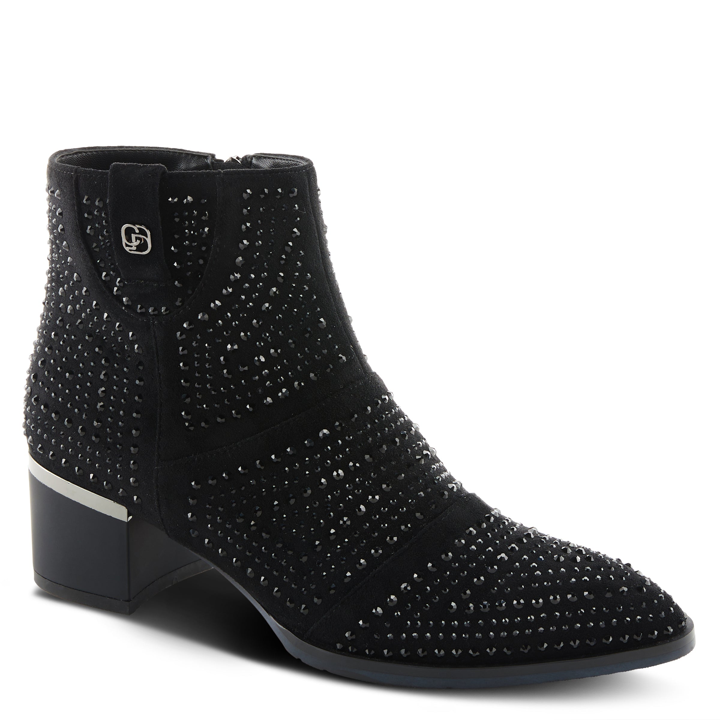 Azura Heavena Black Crystal Boot