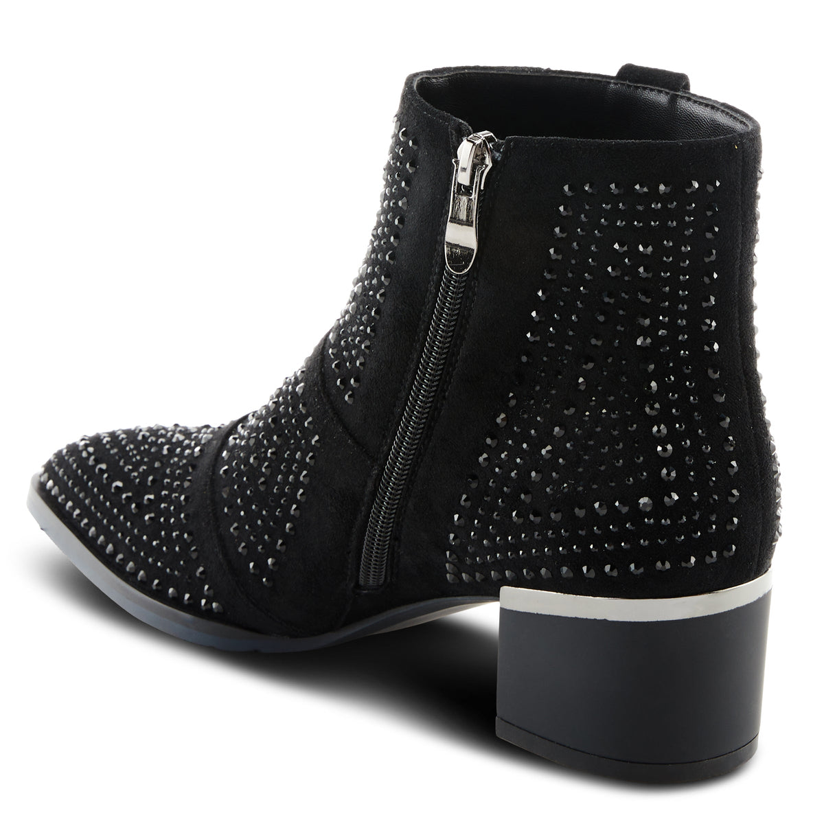 Azura Heavena Black Crystal Boot