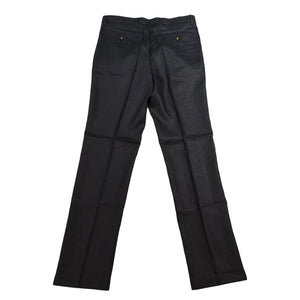 Prestige Black Linen Dress Pants - Dudes Boutique