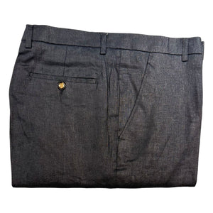 Prestige Black Linen Dress Pants - Dudes Boutique