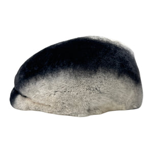 Kashani Rex Rabbit Chinchilla Herringbone Cap - Dudes Boutique