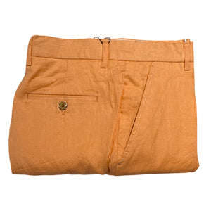 Prestige Peach Linen Dress Pants - Dudes Boutique