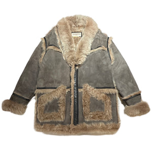Toskana NYC Men's Shearling Toscana Sheepskin Coat - Dudes Boutique