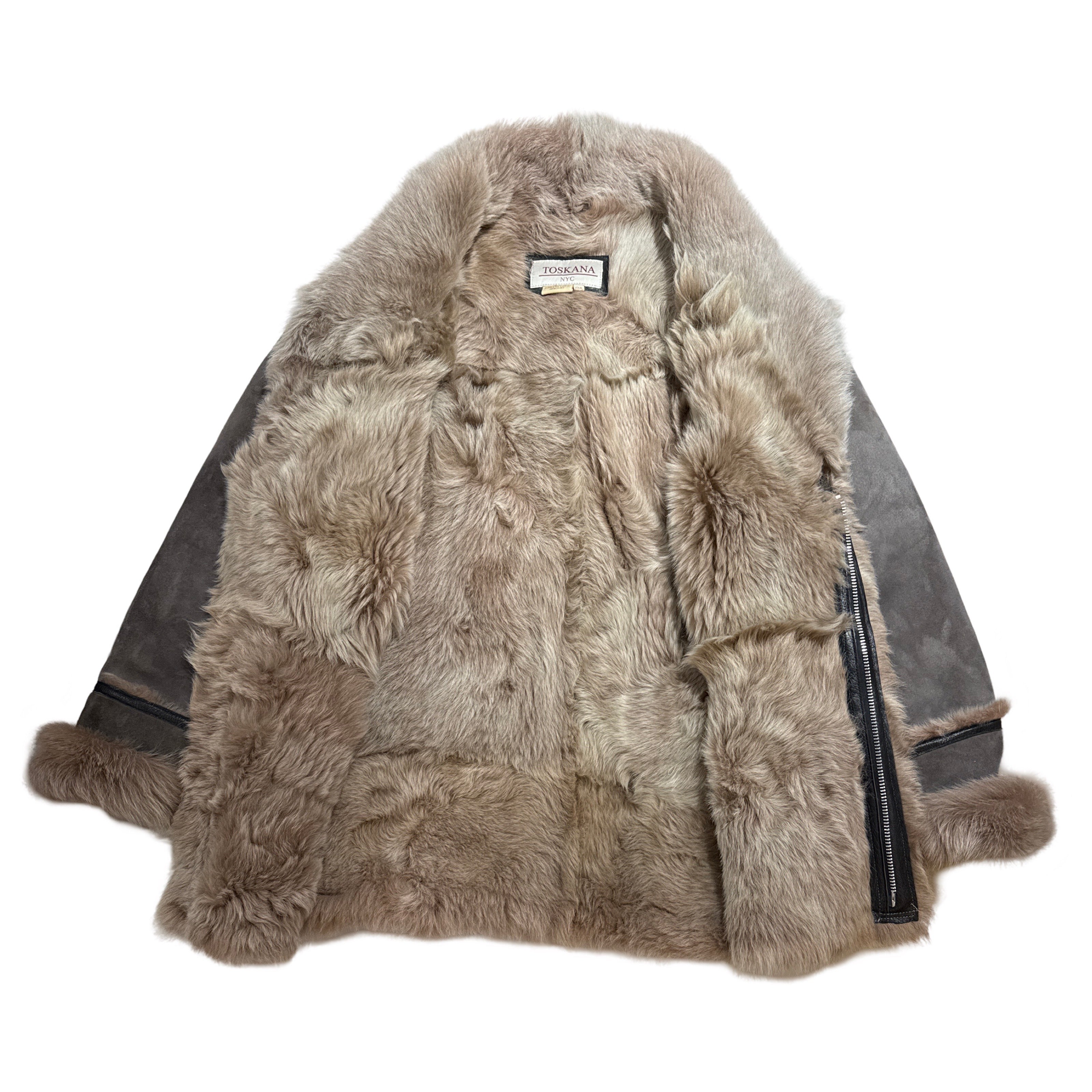 Toskana NYC Men's Shearling Toscana Sheepskin Coat - Dudes Boutique