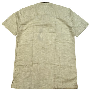 Johnny Q Men's Lime Cargo Pocket Short Sleeve Cigar Shirt - Dudes Boutique