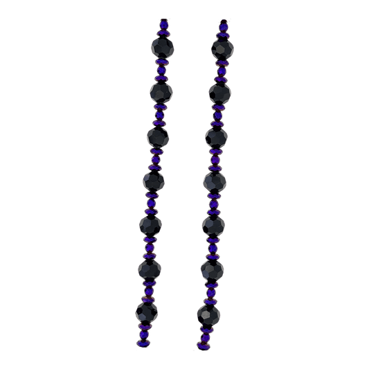 b.b. Simon Heart Crystal Necklace –Volcano-Gold - Dudes Boutique