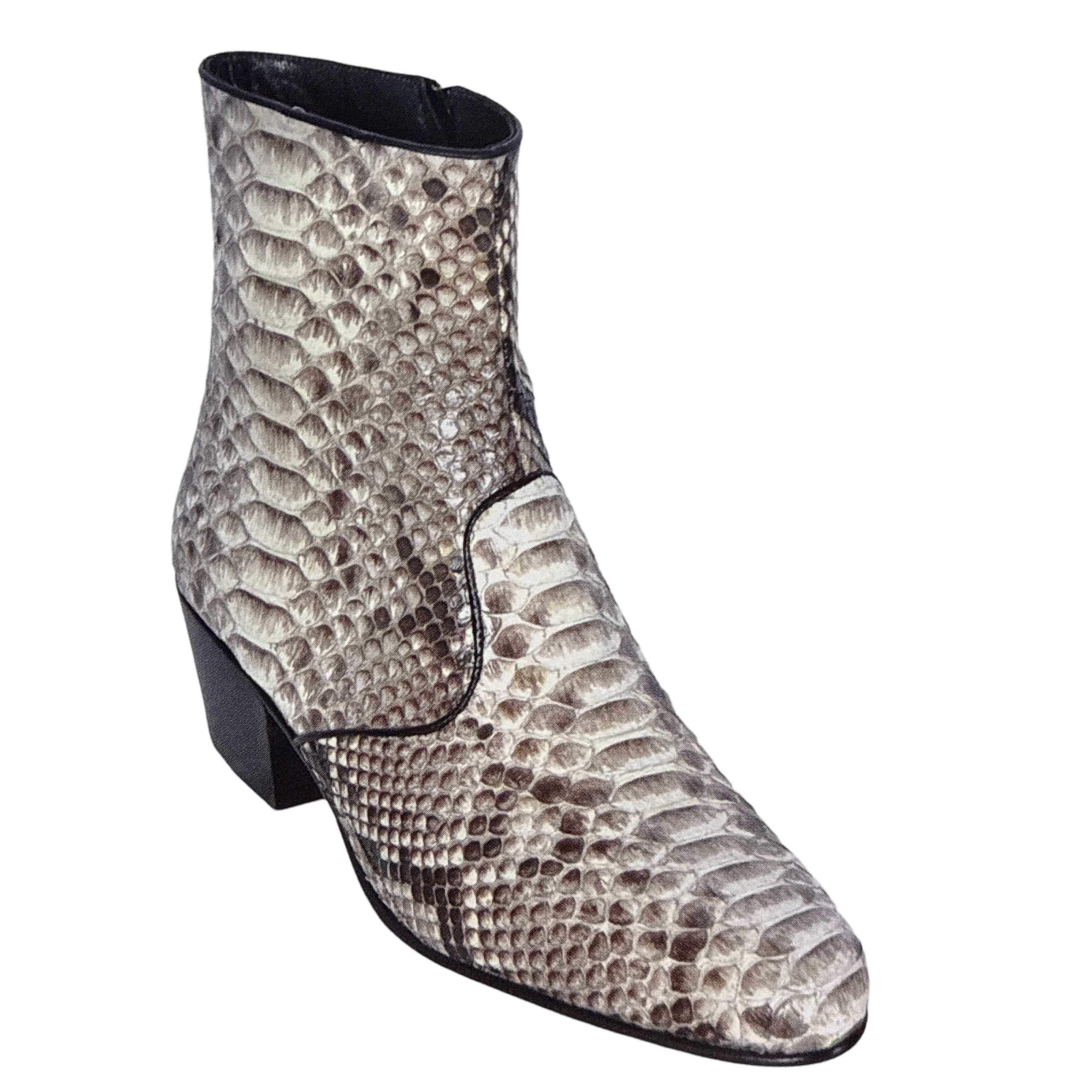 Los Altos Python Zipper Dress Boots 10.5 Los Altos Python Zipper Dress Boots 10.5
