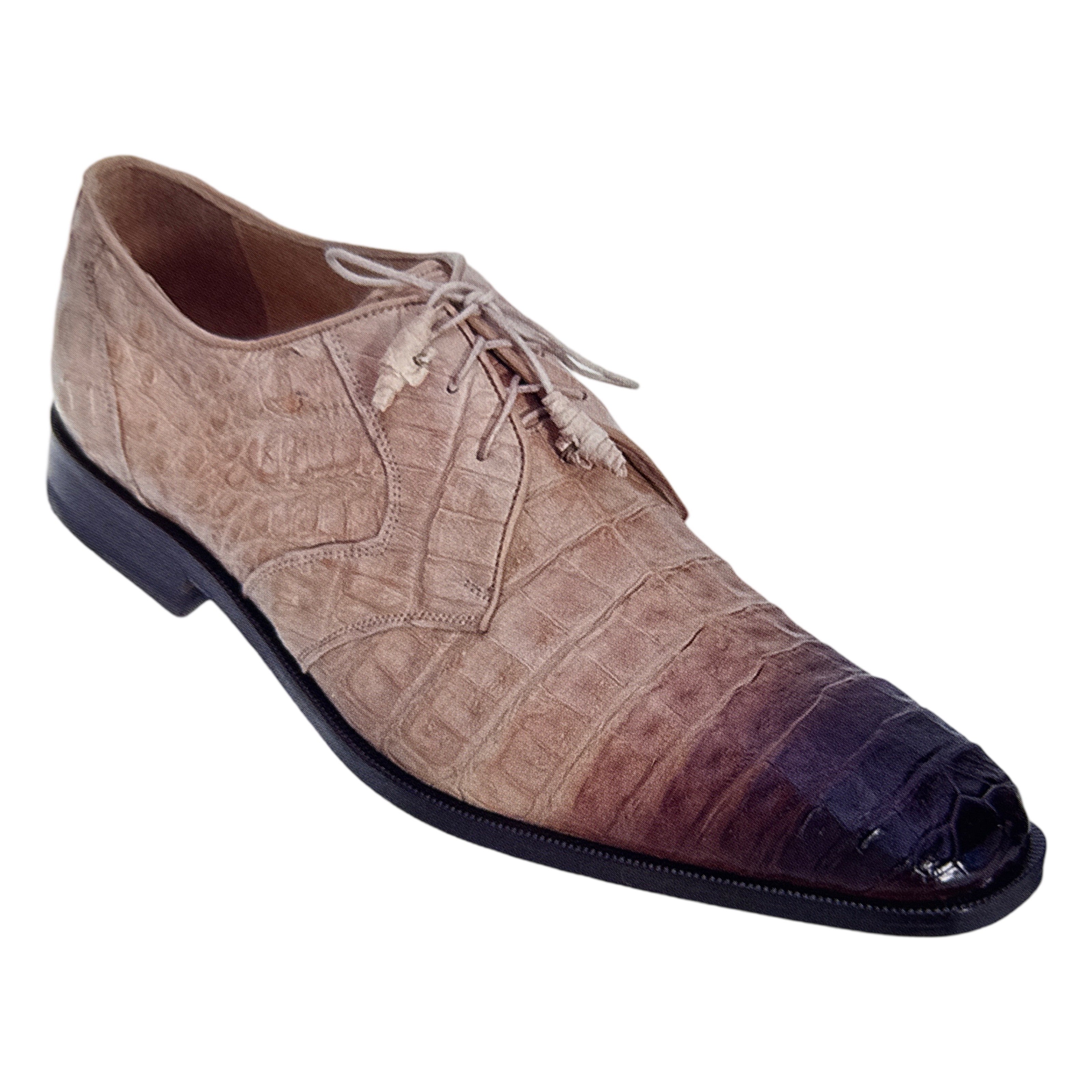 Los Altos Faded Oryx Crocodile Dress Shoes - Dudes Boutique
