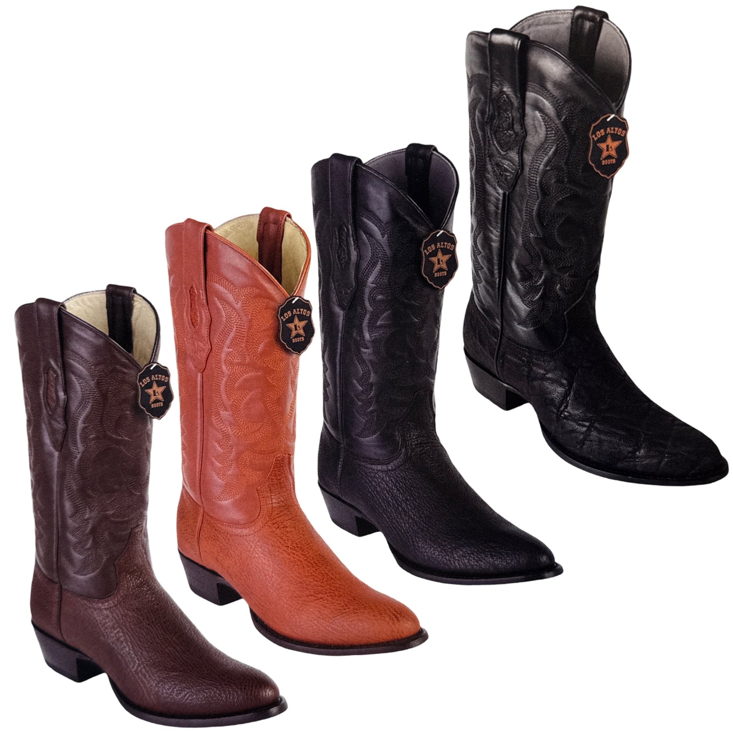 Los Altos Shark Round Toe Boots - Dudes Boutique