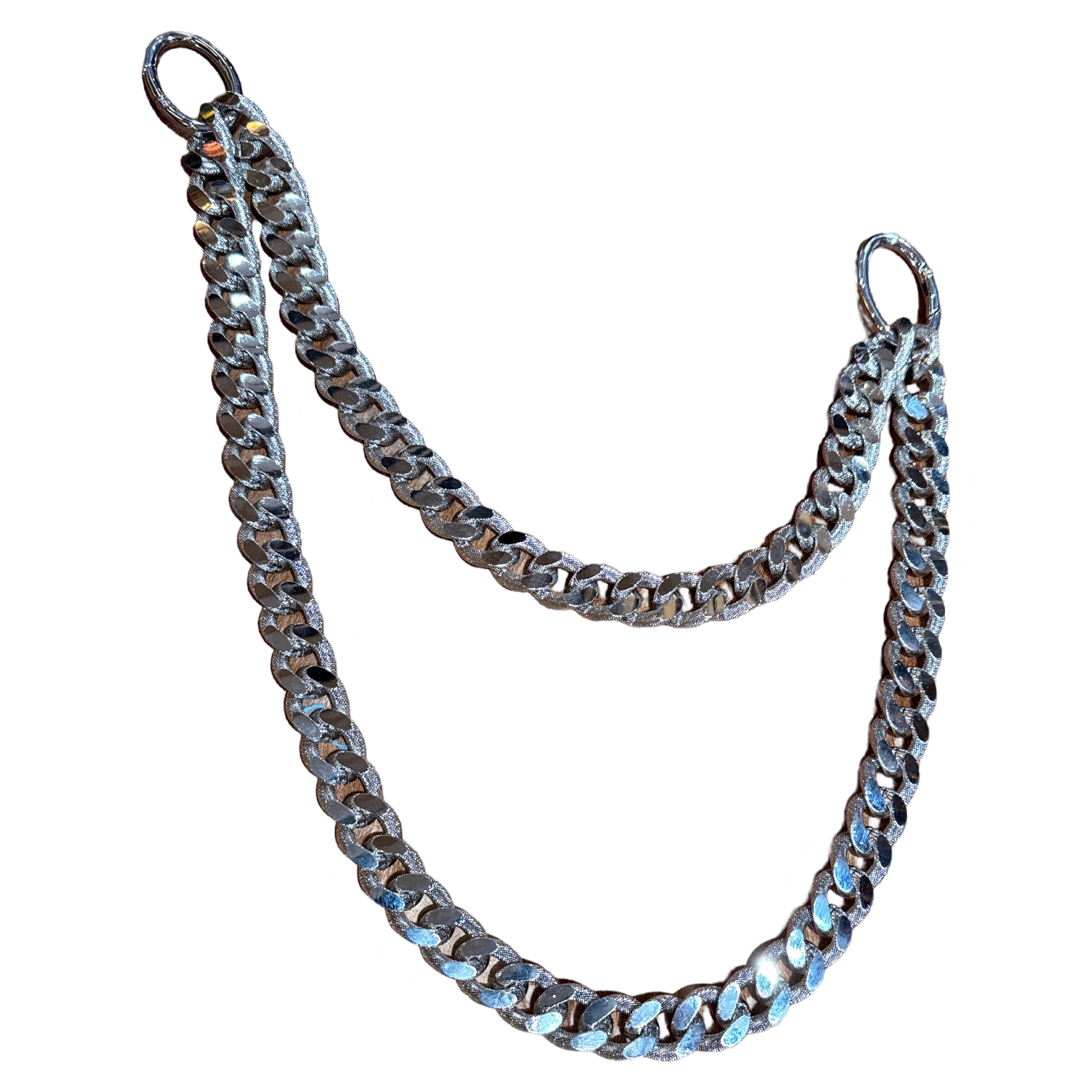 b.b. Simon Silver Cuban Pant Chain - Dudes Boutique