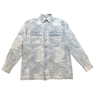 Lanzzino Powder Blue Denim Jacket - Dudes Boutique