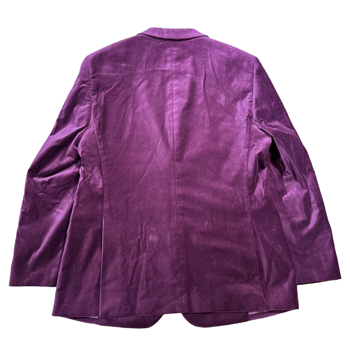 Mantoni men's cherry red velvet blazer
