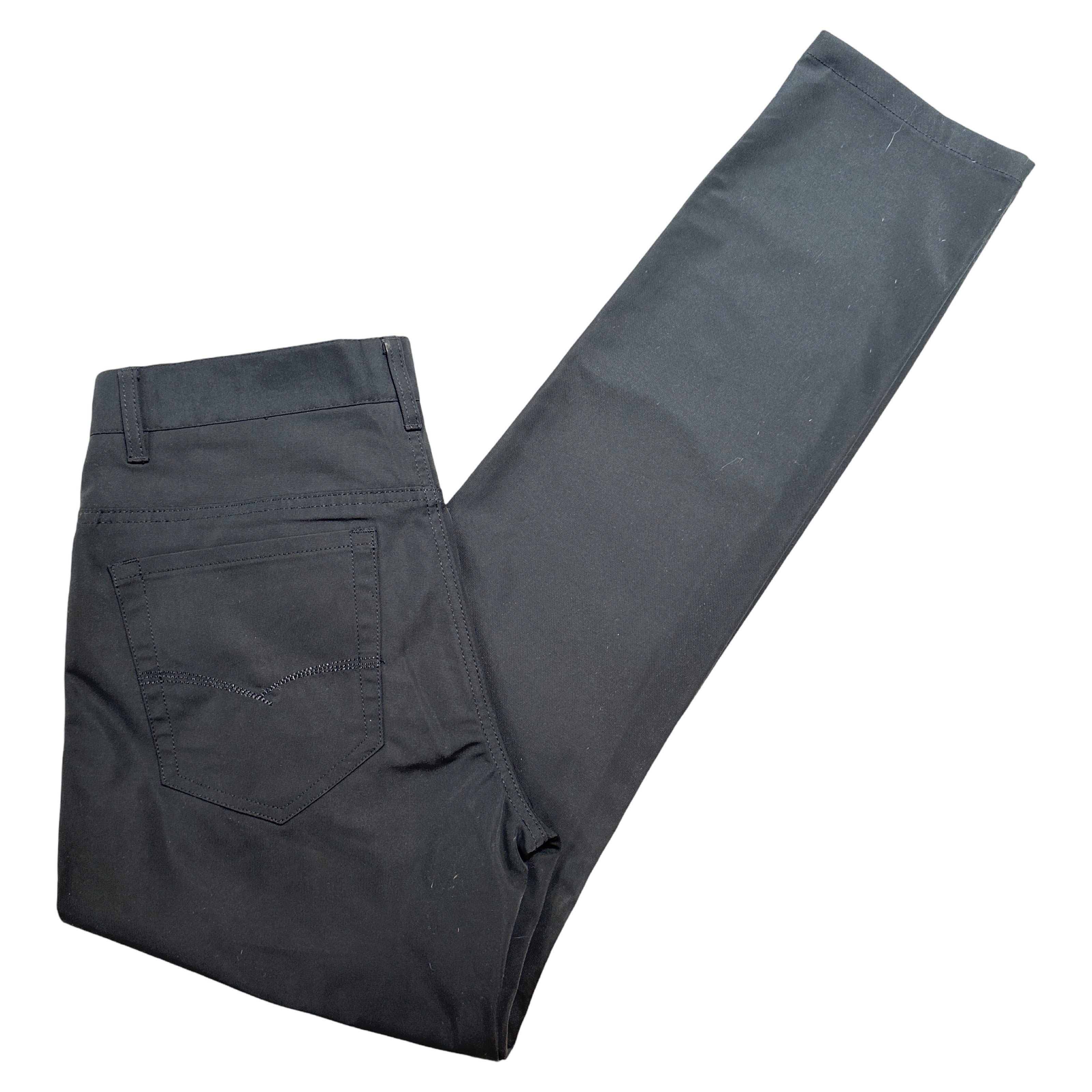 Barocco Men's Black High End Pants - Dudes Boutique