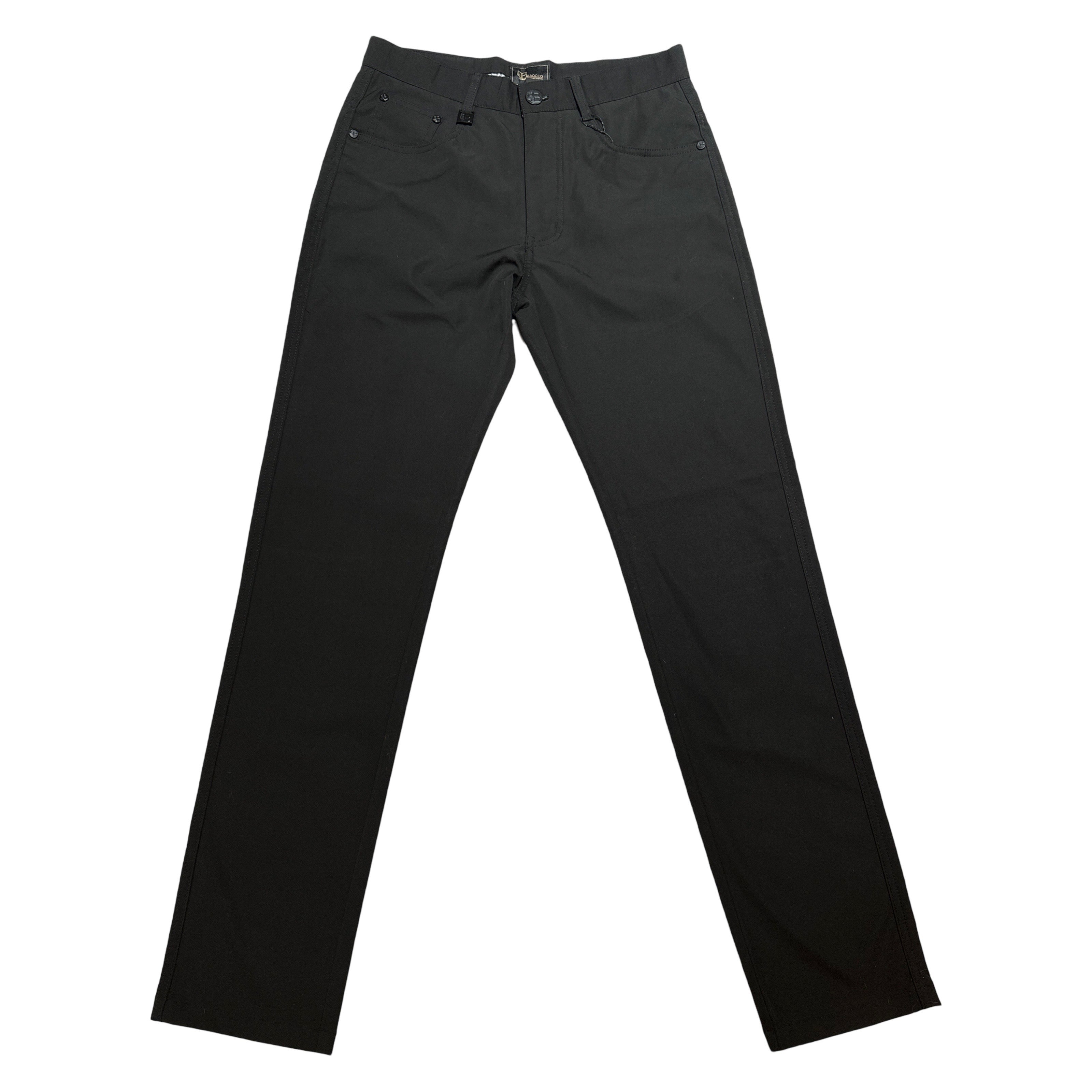 Barocco Men's Black High End Pants - Dudes Boutique