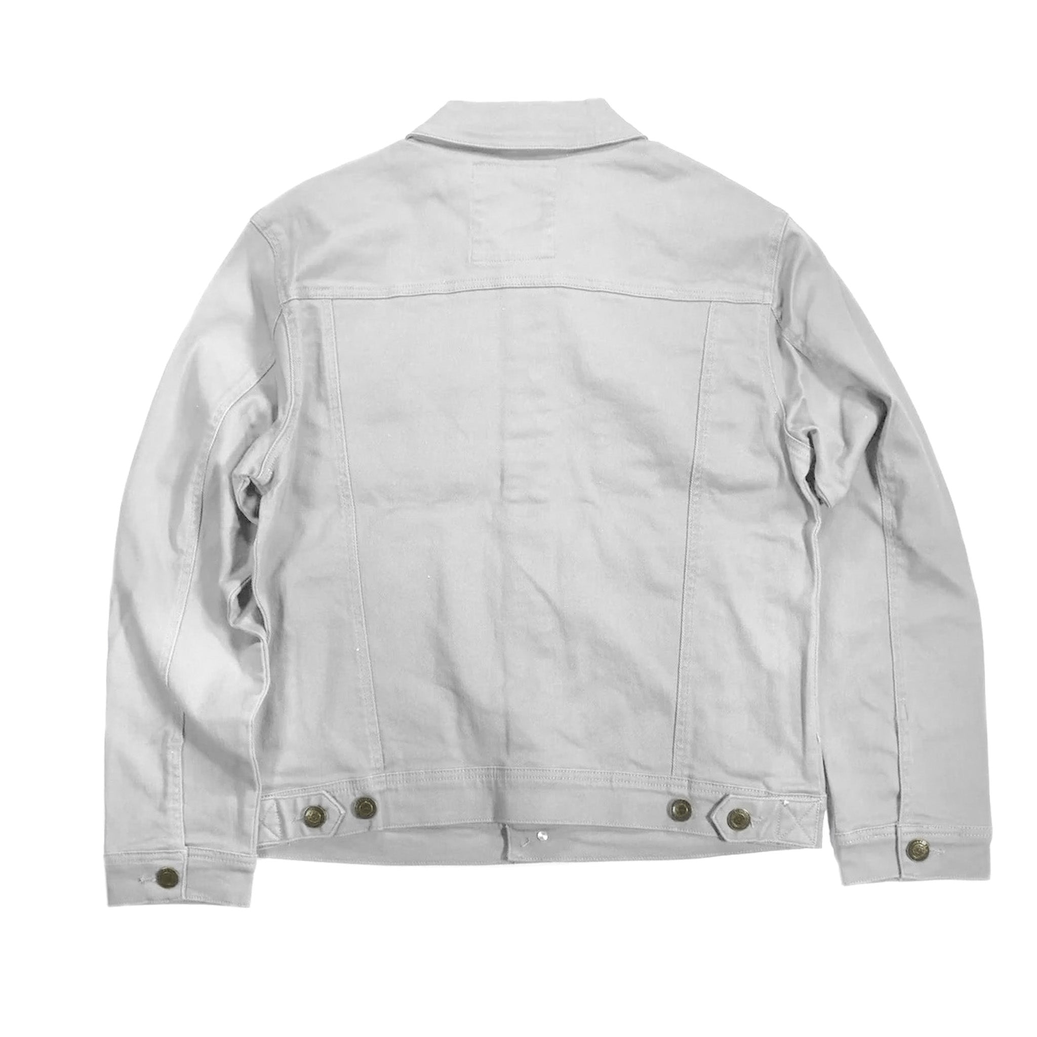 CopperRivet White Denim Jacket - Dudes Boutique