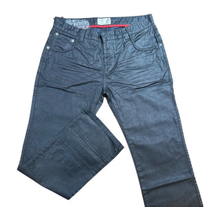Angelino 'Diego' Charcoal Wax High End Denim - Dudes Boutique