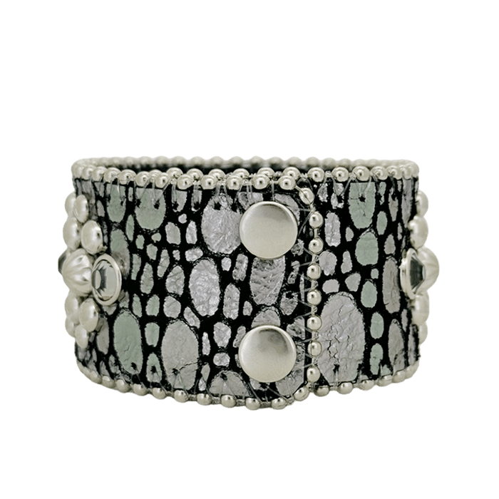 b.b. Simon Trojan Cuff Metallic Bubbles Bracelet - Dudes Boutique
