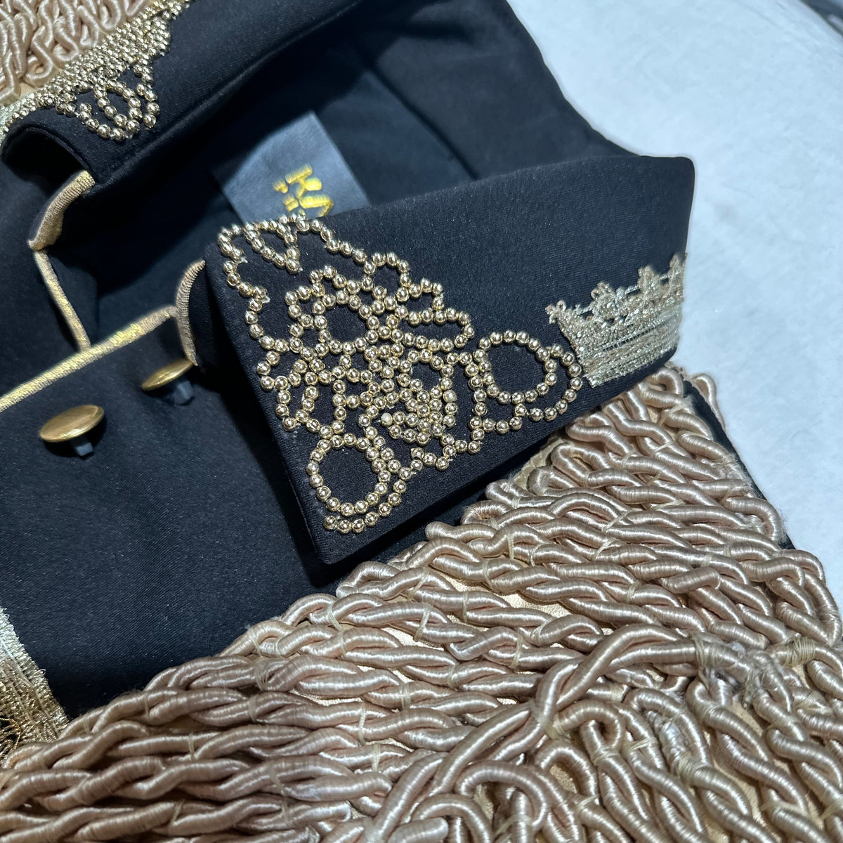 Kashani Hyper Diplomat Royal Custom Jacket - Dudes Boutique