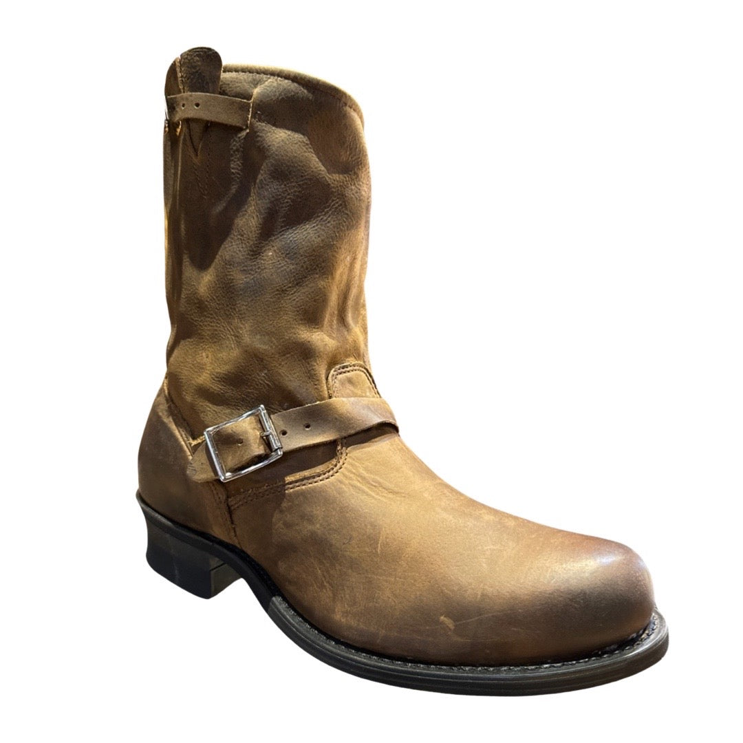 Gorilla USA Brown Leather Engineer Boots - Dudes Boutique