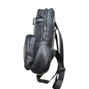 Kashani Black Ostrich Quill Backpack - Dudes Boutique