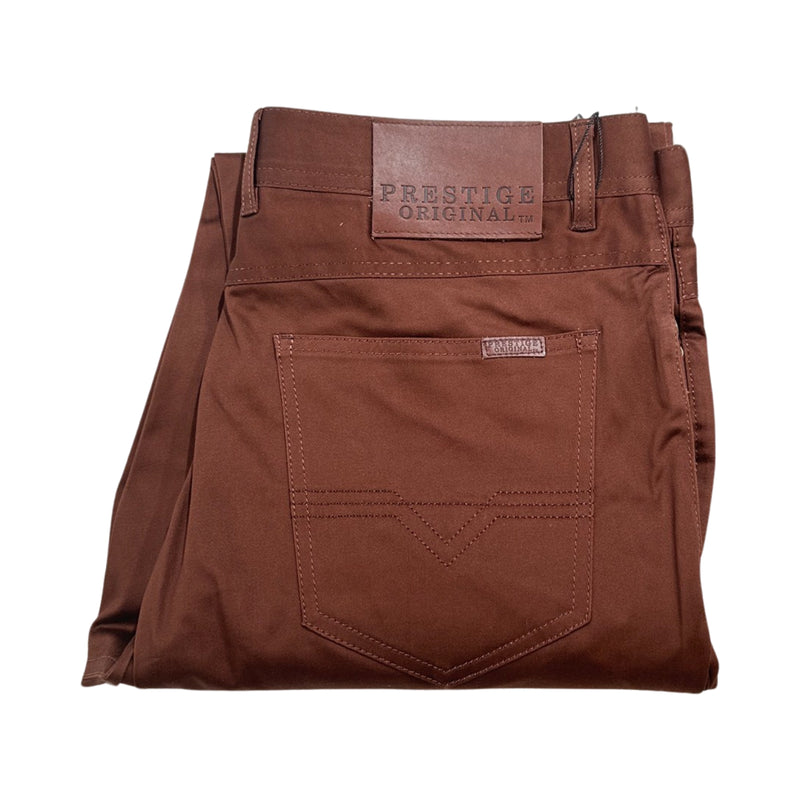 Prestige Brown High-end Pants - Dudes Boutique