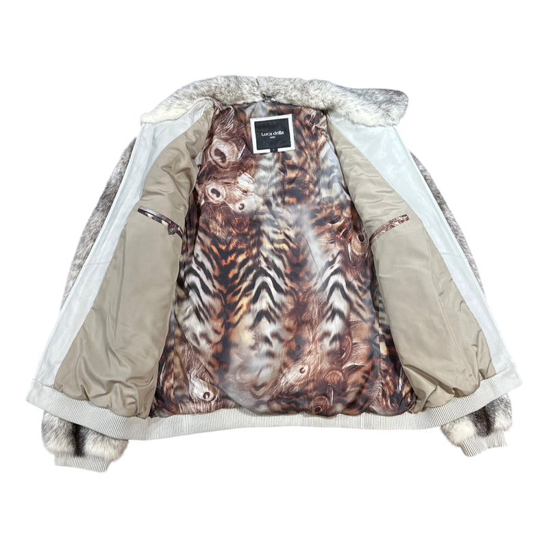 Luca Della All Natural Mink Fur Bomber Jacket - Dudes Boutique