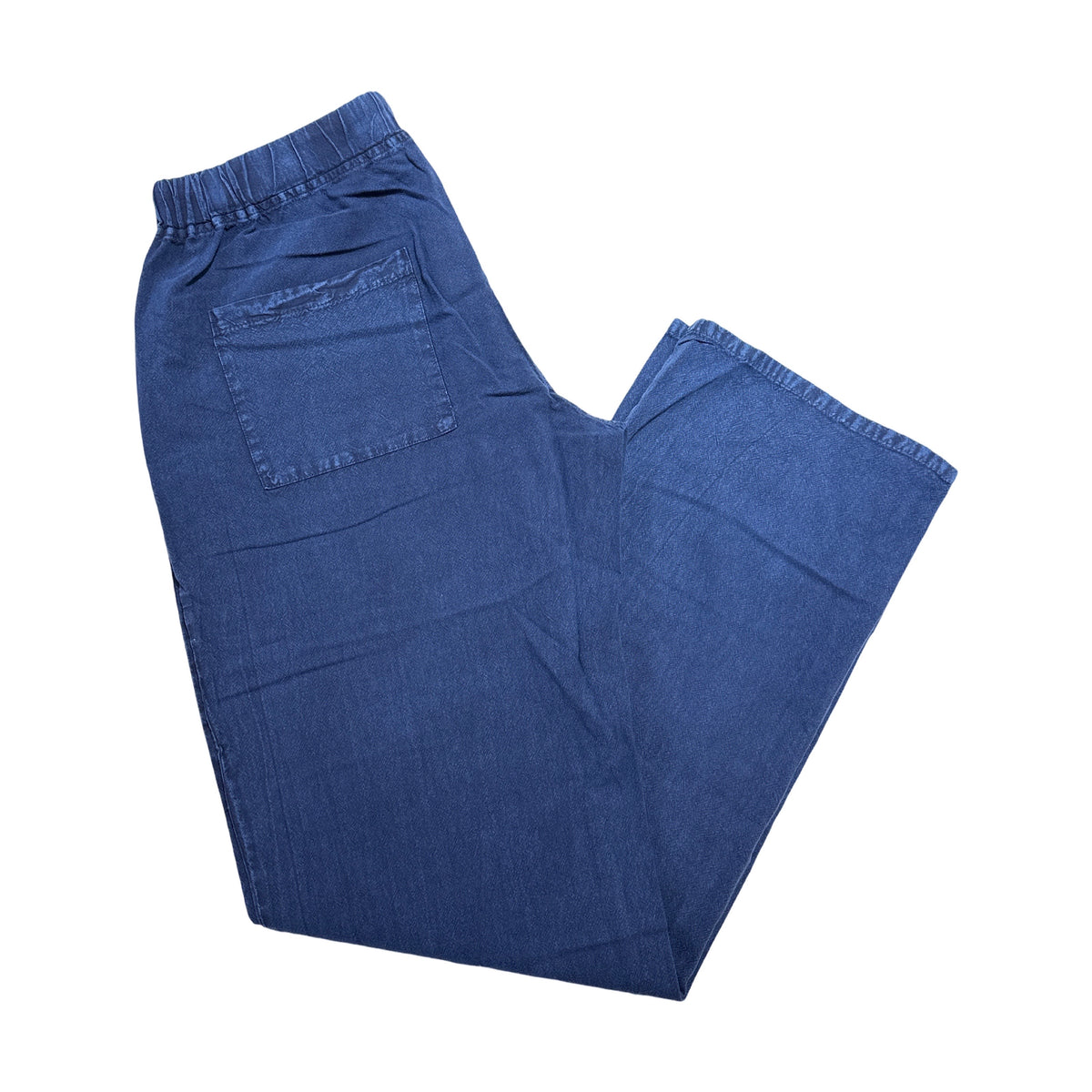 Seaspice Navy Double Pocket Peruvian Cotton Pants