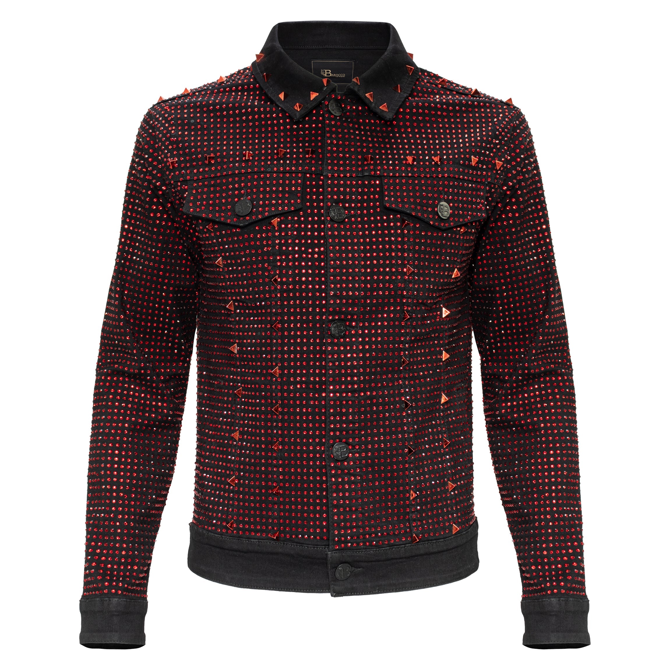 Pure Style + Opulent Overlay SET - BLACK/RED - Dudes Boutique