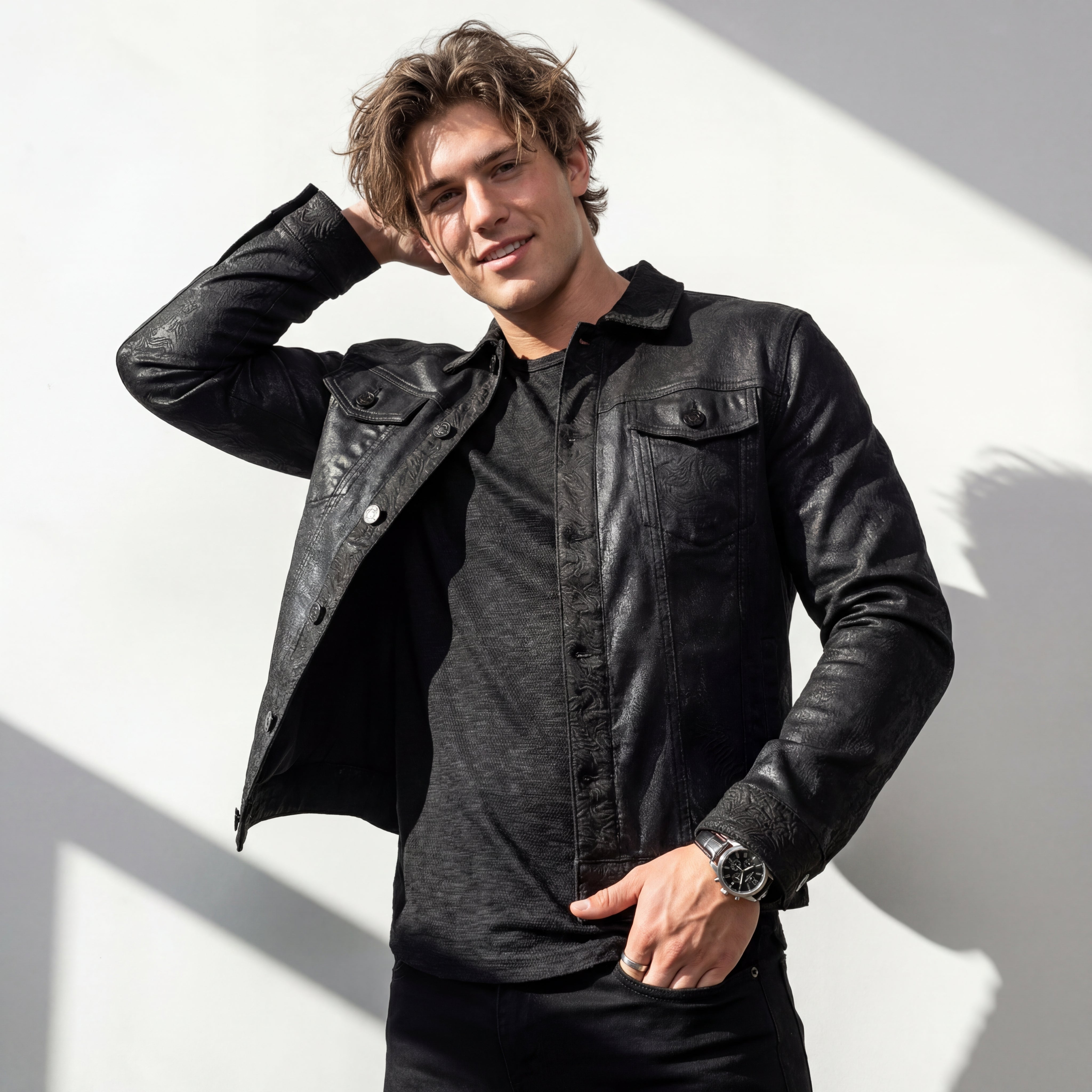 Crisp Creation Jacket BLACK