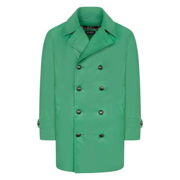 Kelly green 2025 trench coat