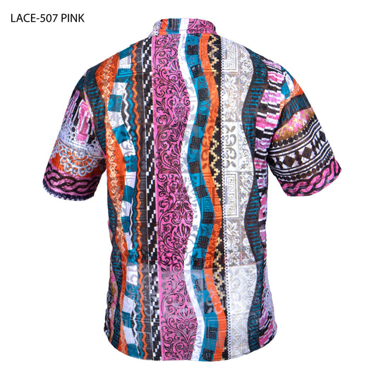 Prestige LACE-507 Pink Lace Shirt