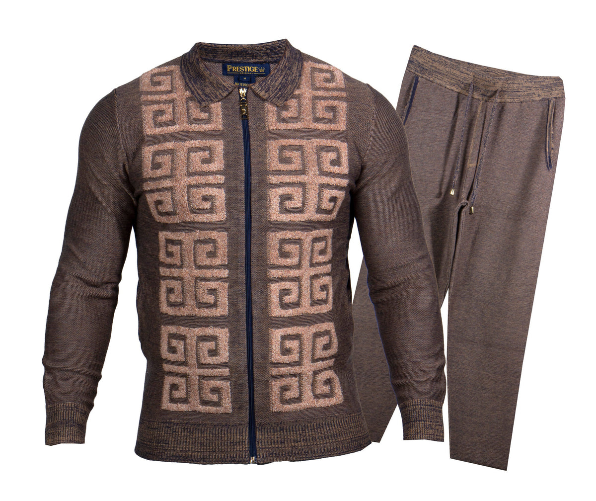 Prestige LNG-350 Khaki Sweater Set